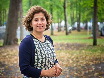 foto van voorzitter Saniye Çelik